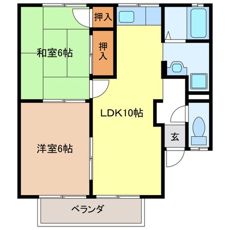 アネックスの物件間取画像